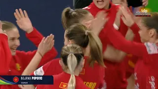 Women's European Handball Ch. Slovenia-Macedonia 2022. Bronze Medal Match. Montenegro vs. France